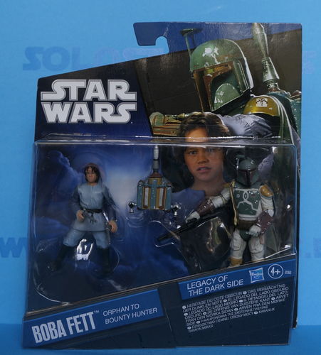 Boba Fett Orphan to Bounty Hunter Legacy of the Dark Side Exclusive 2010