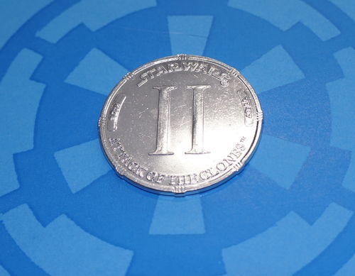 Accesorio Star Wars Hasbro 100% original Moneda EP II 30Th