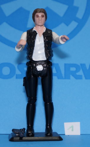 Star Wars Vintage Kenner Han Solo Small Head 1978