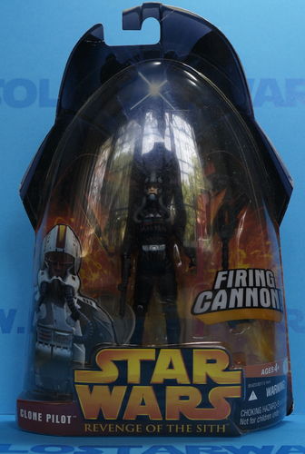 Clone Pilot Firing Cannon Revenge Of The Sith Collection Nº34 2005