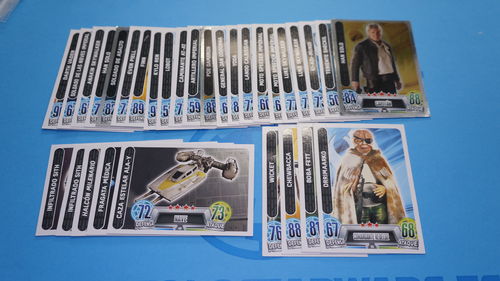 Articulo Star Wars 31 Cromos Topps