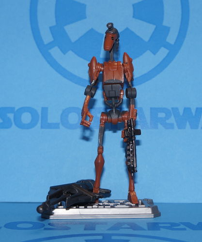 Rocket Battle Droid Firing Boarding Claw The Clone Wars Collection N.º 25 2008
